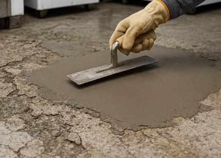 epoxy mortar floor repair for concrete
