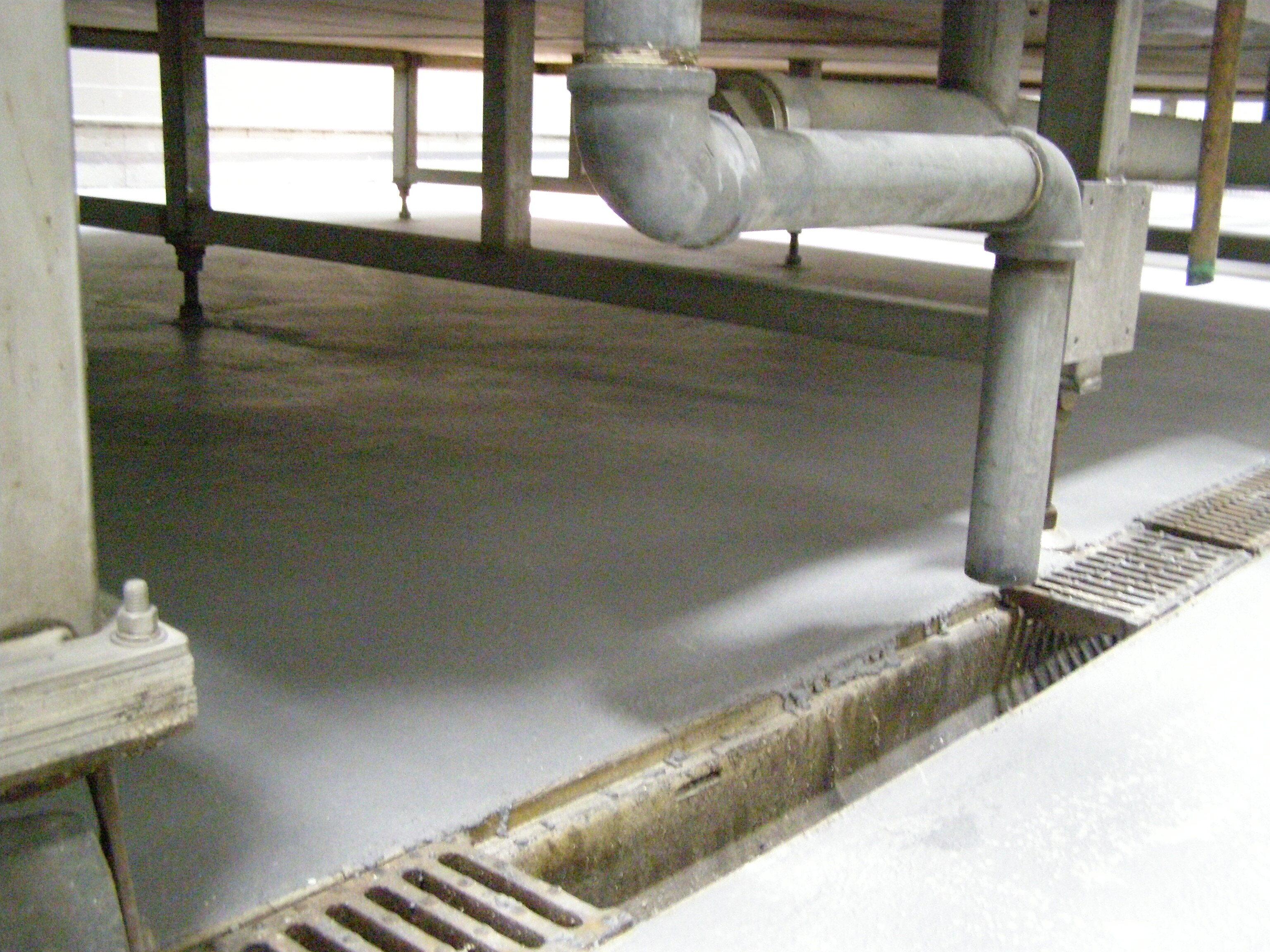 urethane cement for freezer floors