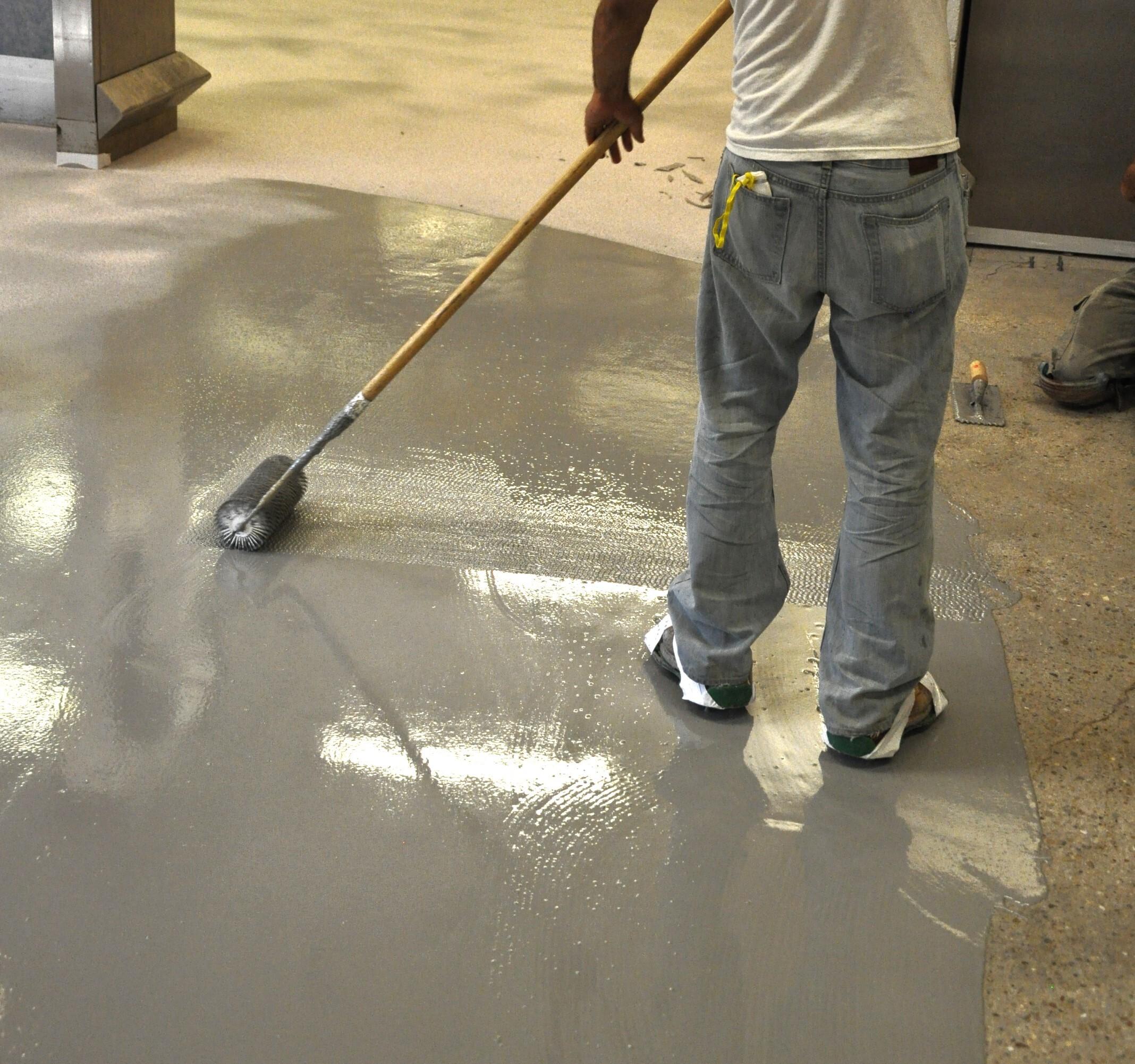 easy to roll floor coating