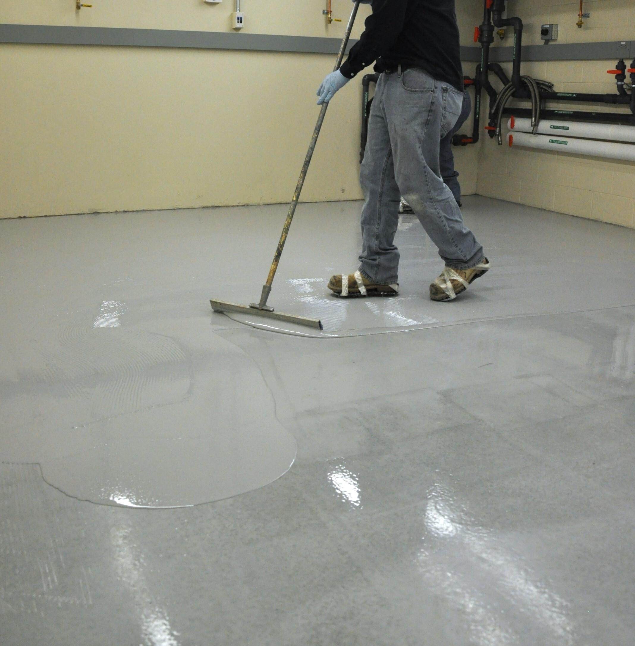 spreading topcoat