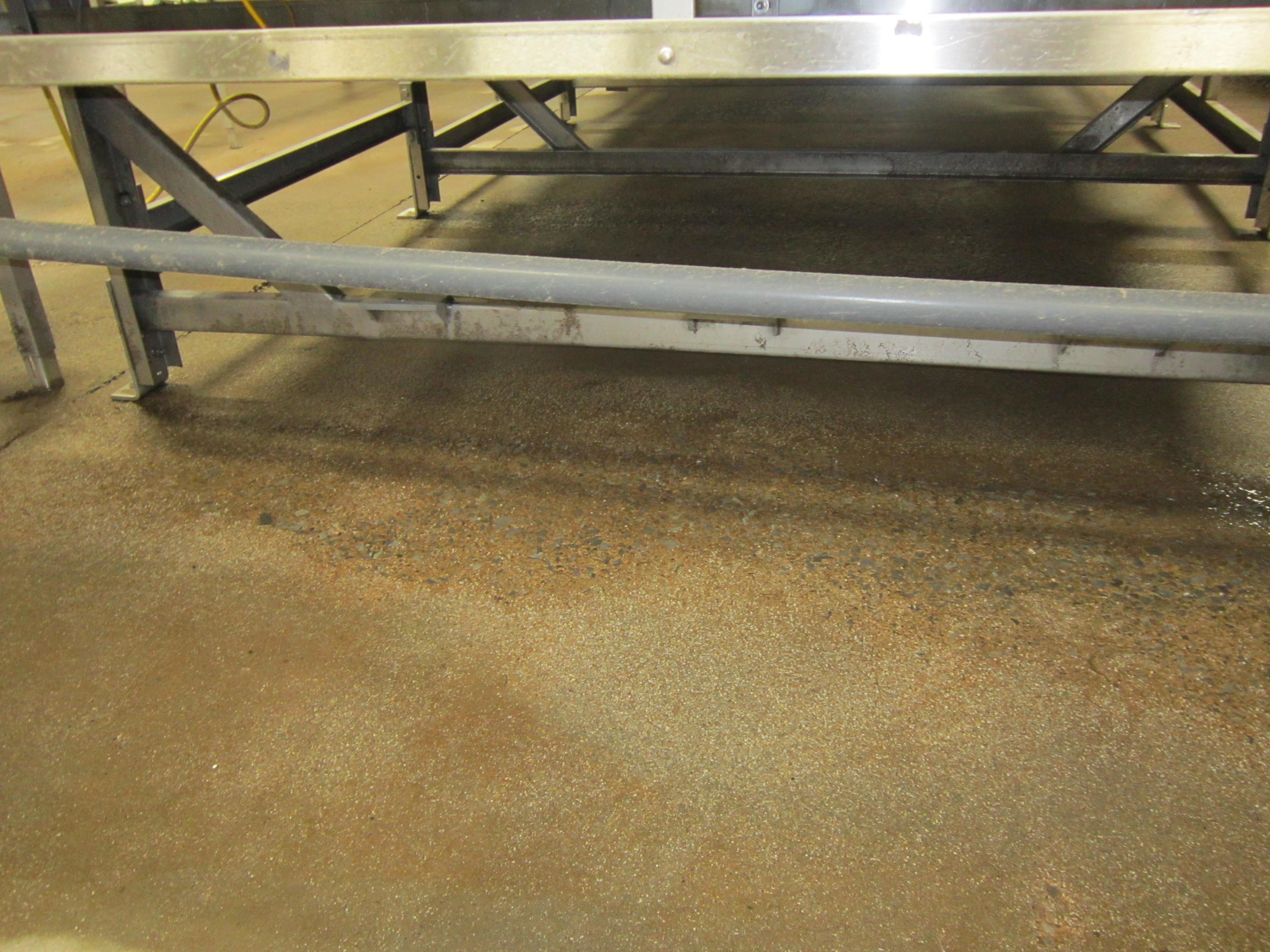 damaged food processing plant