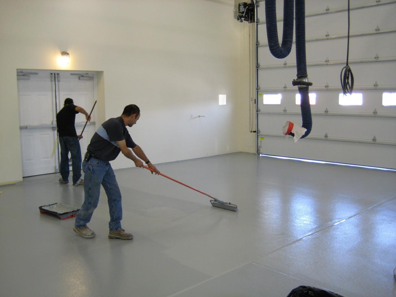 floor topcoat for firehouse floors